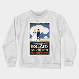 Holland Netherlands Vintage Poster 1924 Crewneck Sweatshirt